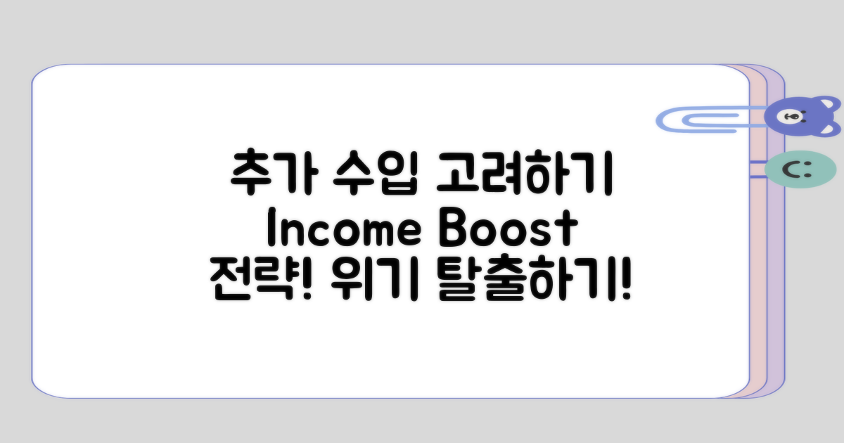 급여 외 추가 수입 고려하기