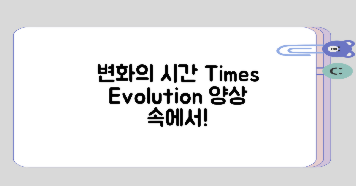 시간 경과에 따른 변화 양상