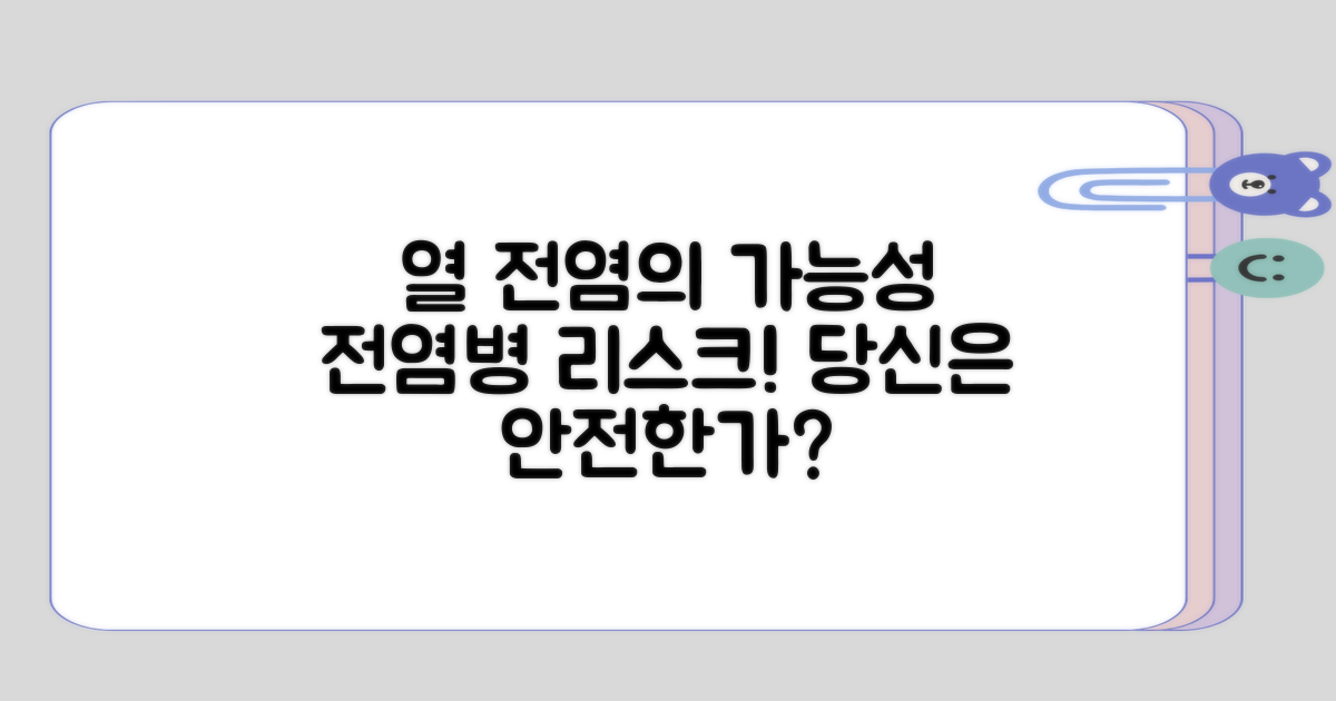 열 전염 가능성 살펴보기