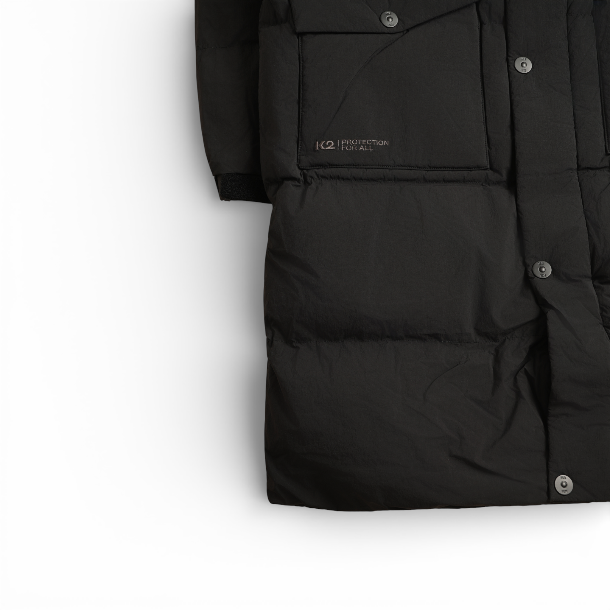 [백화점매장판] K2 남녀공용 롱패딩 덕다운 출퇴근룩 데일리룩 점퍼 잠바 자켓 상세 이미지 2