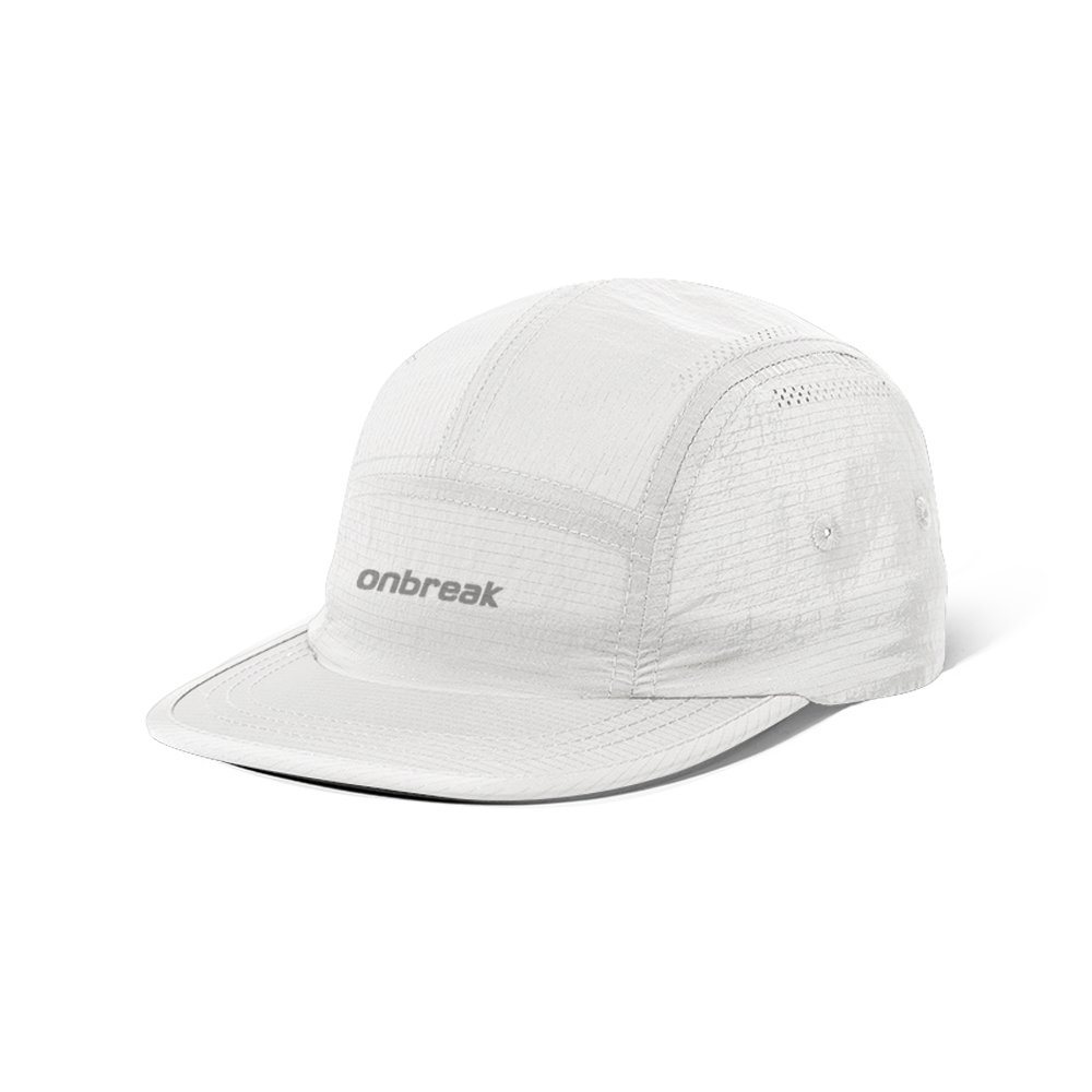 온브레이크 러닝모자 숏캡 숏챙모자 나일론 트레일 런닝 마라톤 캡, 1개, 블랙 상세 이미지 1