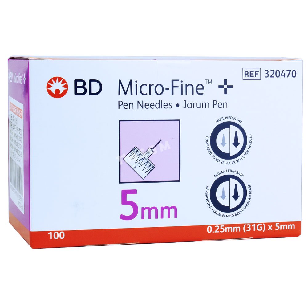 BD 울트라 파인III 펜니들 31G 5mm 1박스 100개입, 1개 상세 이미지 2