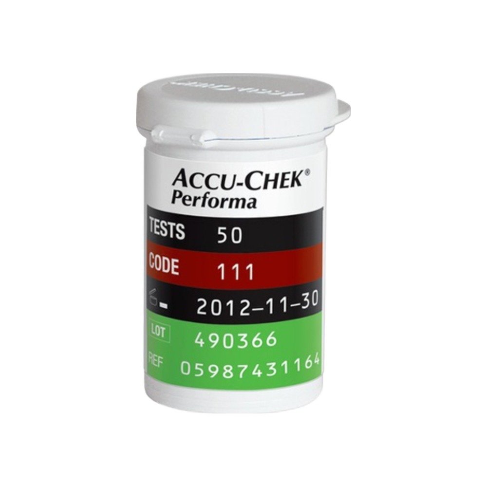 아큐첵 퍼포마 개인용 혈당검사지, 2개, 50개입 상세 이미지 1