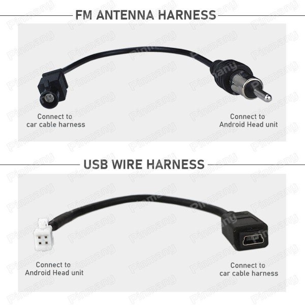 자동차 안드로이드 라디오 케이블 액세서리 ARC5 스테레오 전원 와이어 하네스 소켓 알파 로미오 949 CAN, 01 ARC 상세 이미지 2