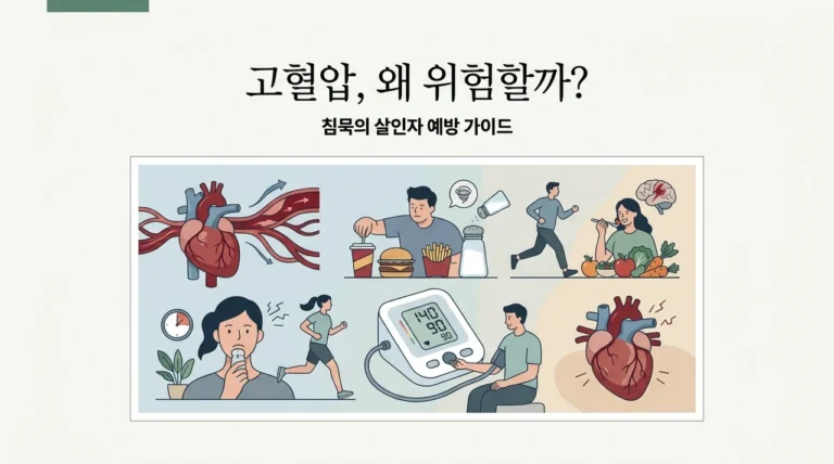 고혈압 원인 모르면 위험한 5가지 이유, 침묵의 살인자를 잡아라