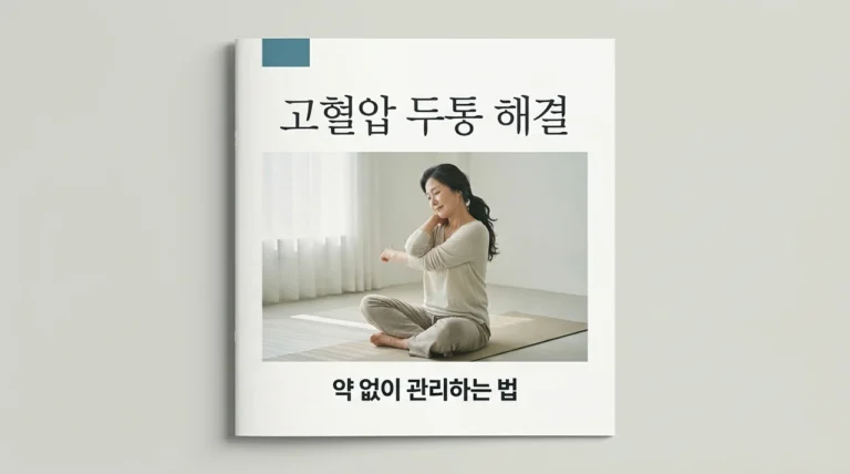고혈압 초기증상 두통, 약 없이 건강하게 해결하는 5가지 방법