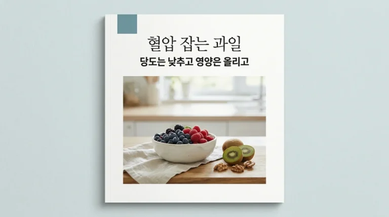 고혈압 과일 섭취법: 당도 낮추고 혈관 건강 챙기는 노하우