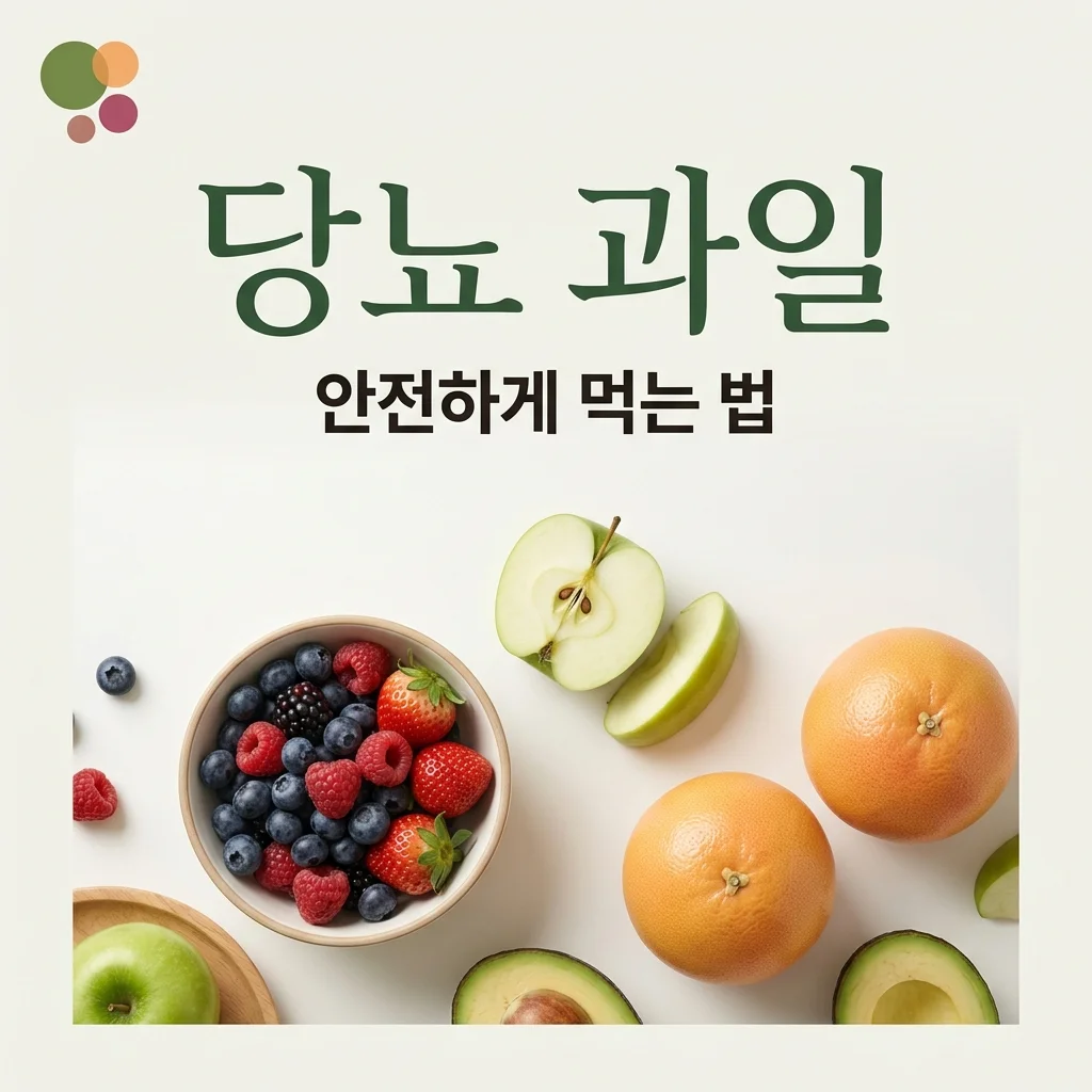 당뇨 과일 종류와 혈당 안 올리는 안전한 섭취량 핵심 정리