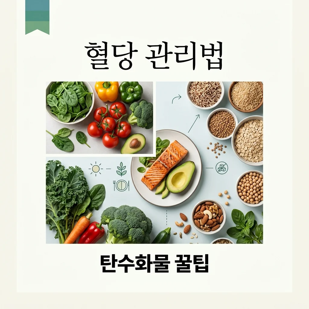 당뇨 예방 식습관, 탄수화물 줄이는 꿀팁으로 혈당 관리하기