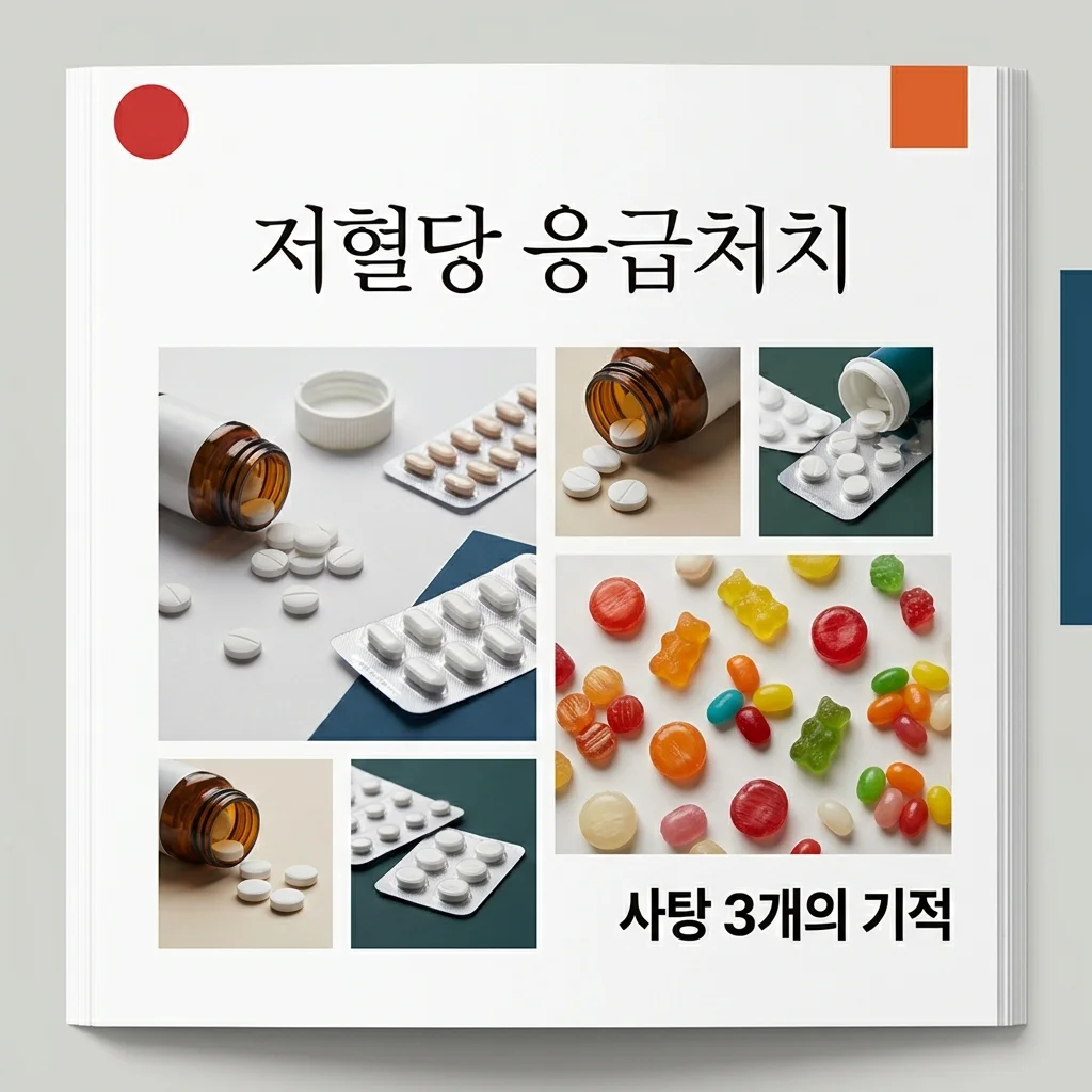 당뇨 저혈당 쇼크 응급처치, 사탕 3개의 기적과 올바른 대처법