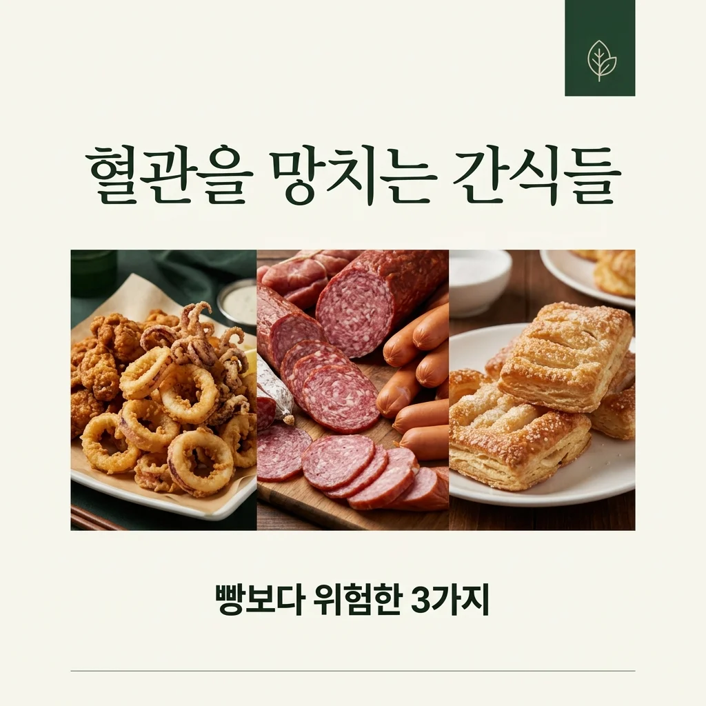 고지혈증 나쁜 음식, 빵보다 위험한 3가지 간식의 정체