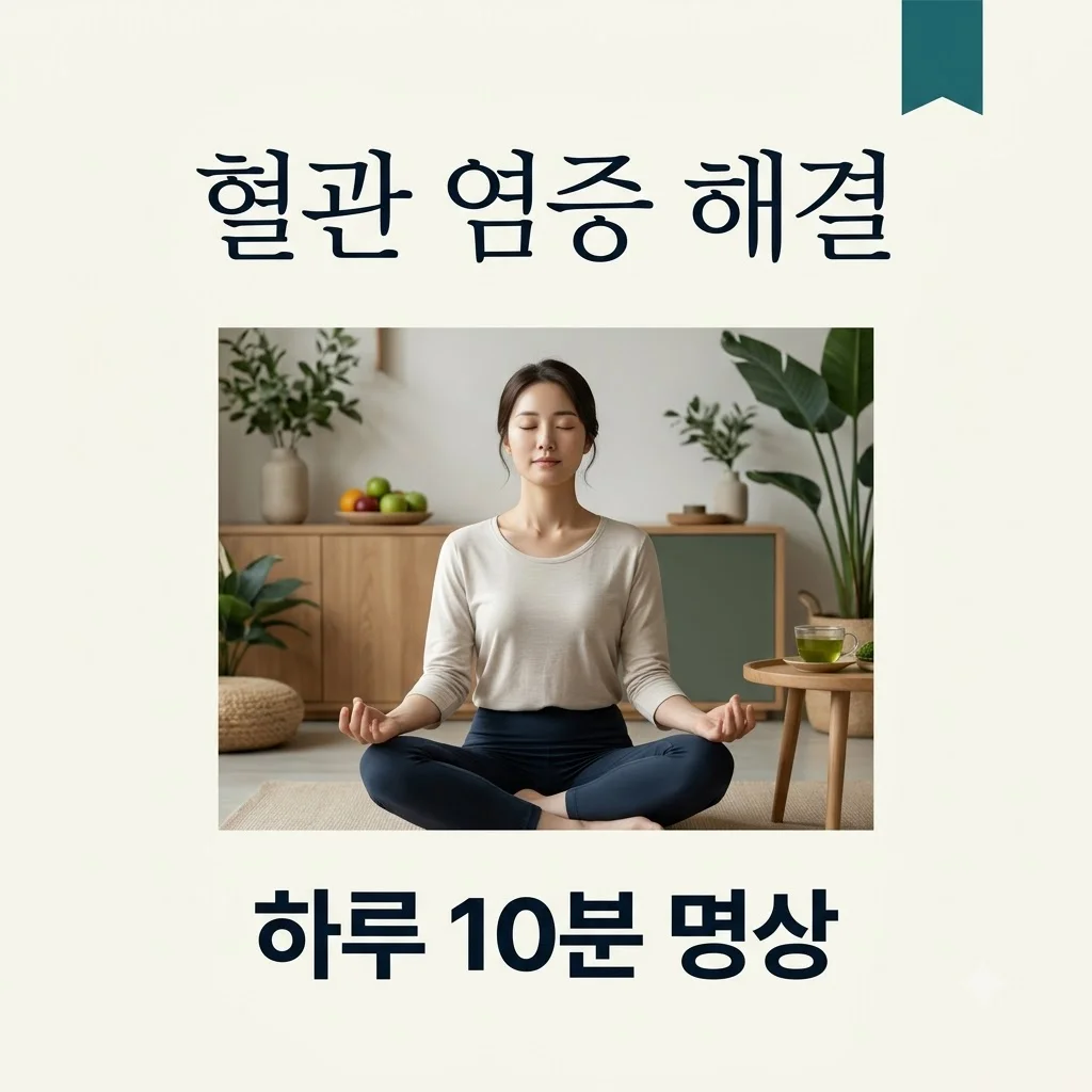 고지혈증 스트레스 혈관 염증, 명상으로 콜레스테롤 낮추는 법