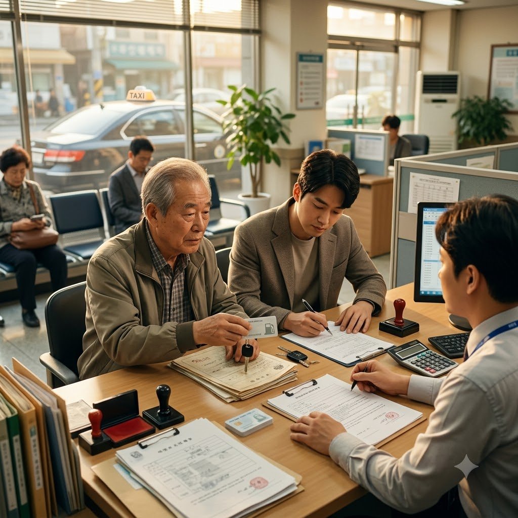 개인택시 양도양수 후 신규 사업자 유가보조금 승계 신청 절차 솔직후기, 직접 해보니 쉬워요